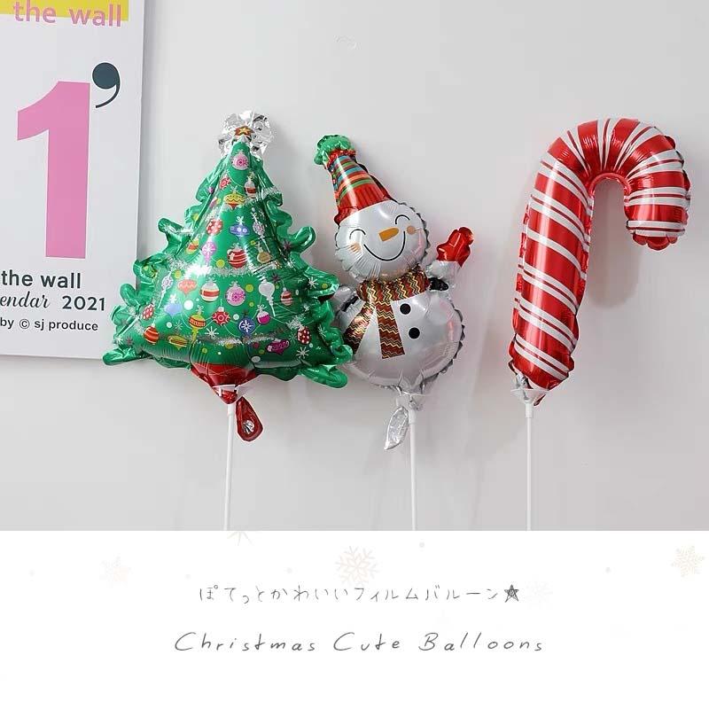 クリスマス 飾り 風船 フィルムバルーン キャンディケーン Xmas バルーン ホイルバルーン フォイルバルーン 飾りつけ 飾り付け 飾り  イベント パーティー |  | 01