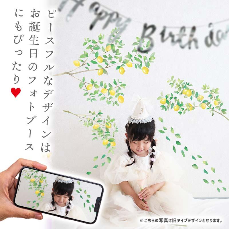 ウォールステッカー はがせる シール 壁紙  レモンの木　 |  | 08