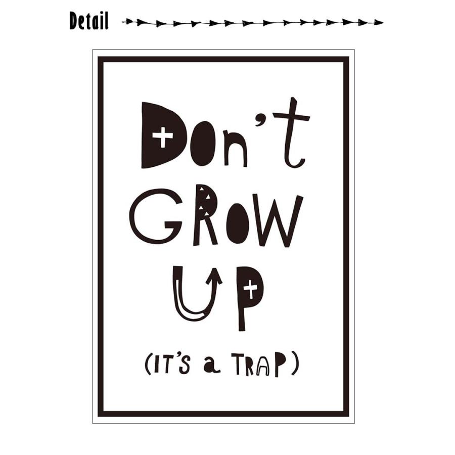 ウォールステッカー はがせる シール 壁紙 パネルステッカー アート 飾り A3サイズ Don T Grow Up らくがき Ps0001 A3 ウォールステッカーのスクウェア 通販 Yahoo ショッピング