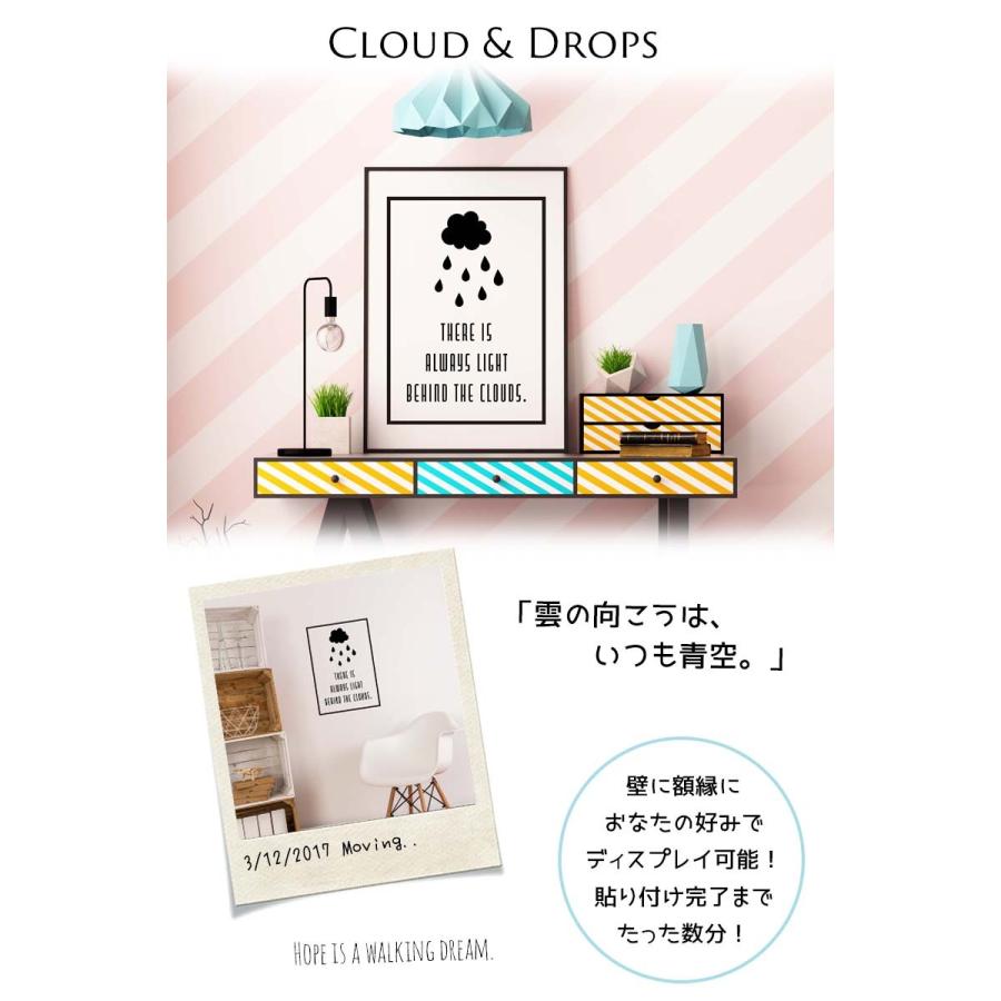 ウォールステッカー はがせる シール 壁紙 パネルステッカー アート 飾り A3サイズ Behind The Clouds Type A Ps0007 A3 ウォールステッカーのスクウェア 通販 Yahoo ショッピング