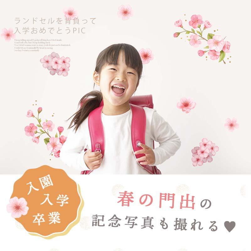 ウォールステッカー 桜 【ひなまつりブロッサム】 貼ってはがせる 壁 シール 賃貸OK ひなまつり ひな祭り 雛祭り おひなさま おひな様 つるし雛 受注印刷 |  | 03