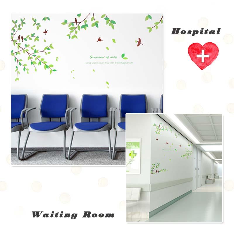 ウォールステッカー 自然 枝 【はばたく小鳥】 はがせる 壁 シール ステッカー 壁紙 飾り 飾りつけ おしゃれ 受注印刷 |  | 15