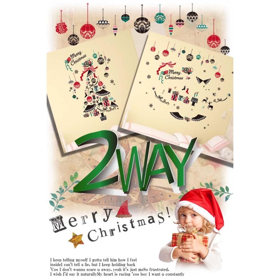 壁紙 おしゃれ 張り替え クロス クリスマスツリー ウォールステッカー クリスマス 飾り 2wayエンジェルツリー オーナメント リース ガーランド W0241 ウォールステッカーのスクウェア 通販 Yahoo ショッピング