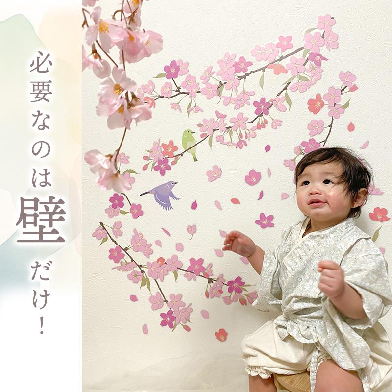 桜デザイン屏風　ピンク　毛せん付き 桜デザイン屏風 ピンク 毛せん付き 桜デザイン屏風 ピンク