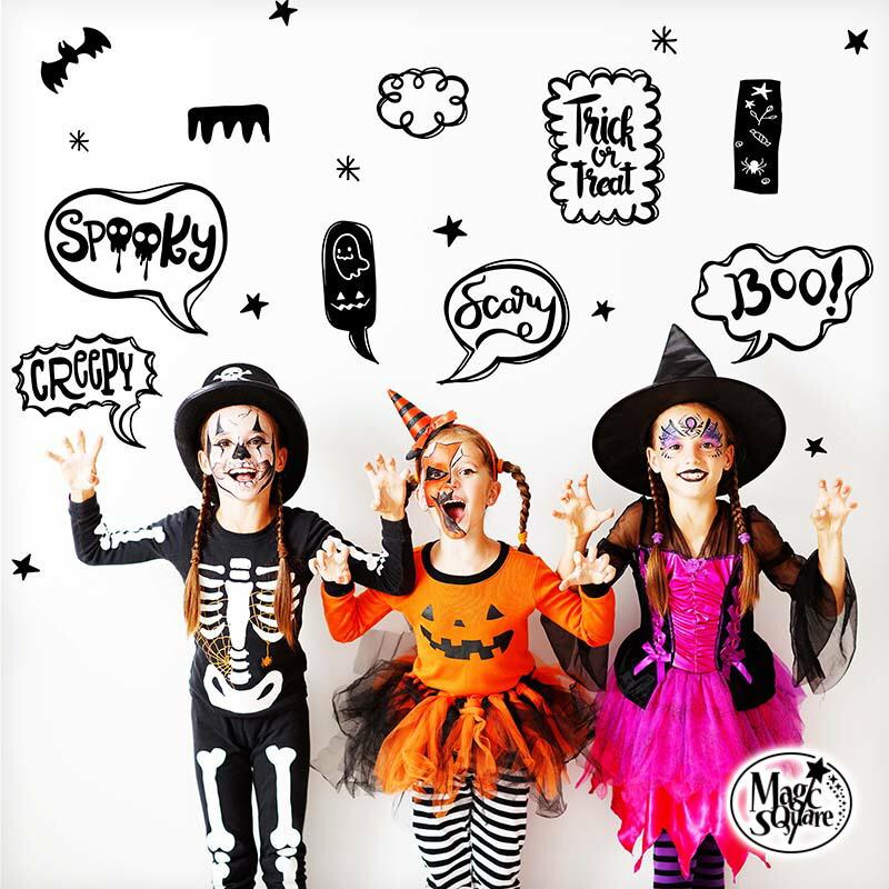 ウォールステッカー ハロウィンプロップス 秋 ハロウィン W0467 ウォールステッカーのスクウェア 通販 Yahoo ショッピング