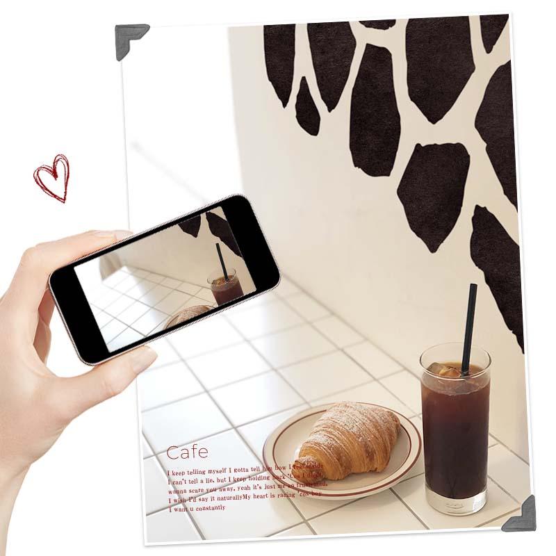 アニマルフレークステッカー　ブラックキリン　受注生産 |  | 03