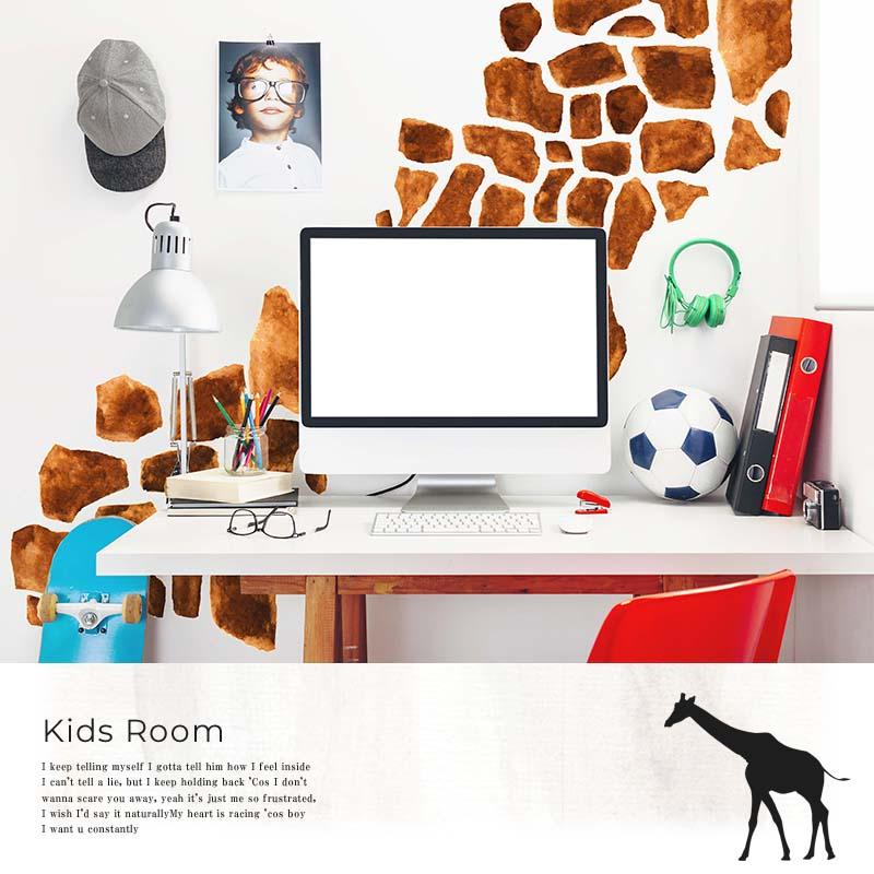 アニマルフレークステッカー　リアルキリン　受注生産 |  | 03