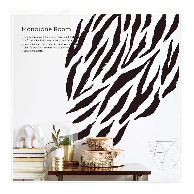 アニマルフレークステッカー　ゼブラ　受注生産 |  | 03