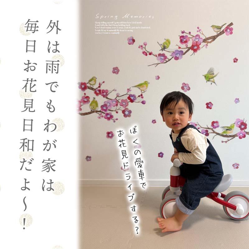 ウォールステッカー 【ピンク！桃の花】 貼ってはがせる 賃貸OK ひな祭り 桃の節句 ひなまつり おひな様 ひな人形 おひなさま 壁 シール おしゃれ 植物 受注印刷 |  | 14