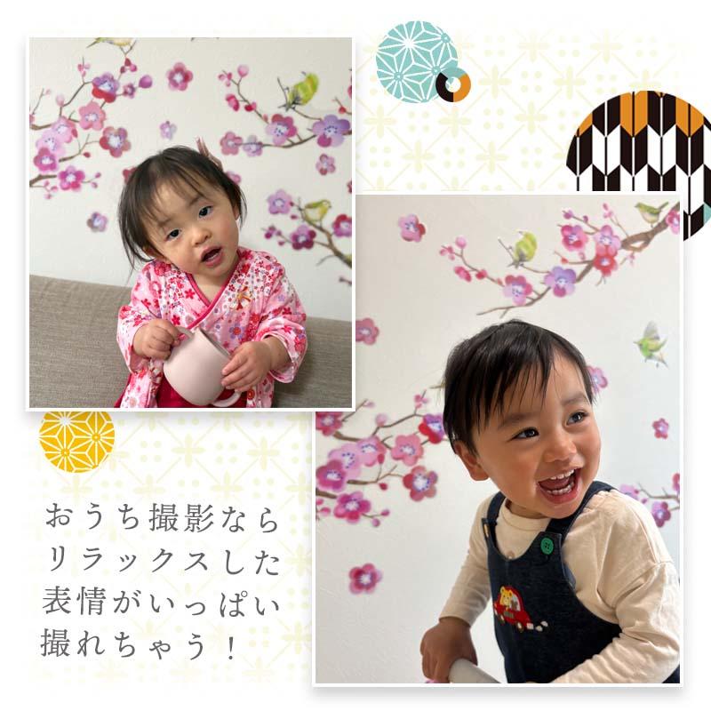 ウォールステッカー 【ピンク！桃の花】 貼ってはがせる 賃貸OK ひな祭り 桃の節句 ひなまつり おひな様 ひな人形 おひなさま 壁 シール おしゃれ 植物 受注印刷 |  | 08