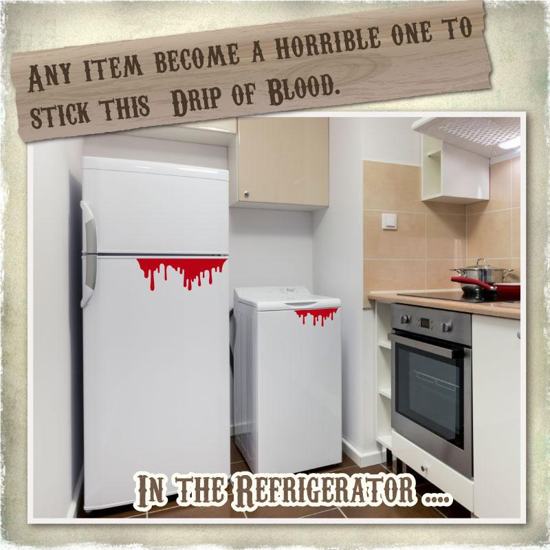 ウォールステッカー ハロウィン 飾り付け 室内装飾 壁紙 シール 壁面 玄関 かぼちゃ 血のしたたり | マジックスクウェア | 03