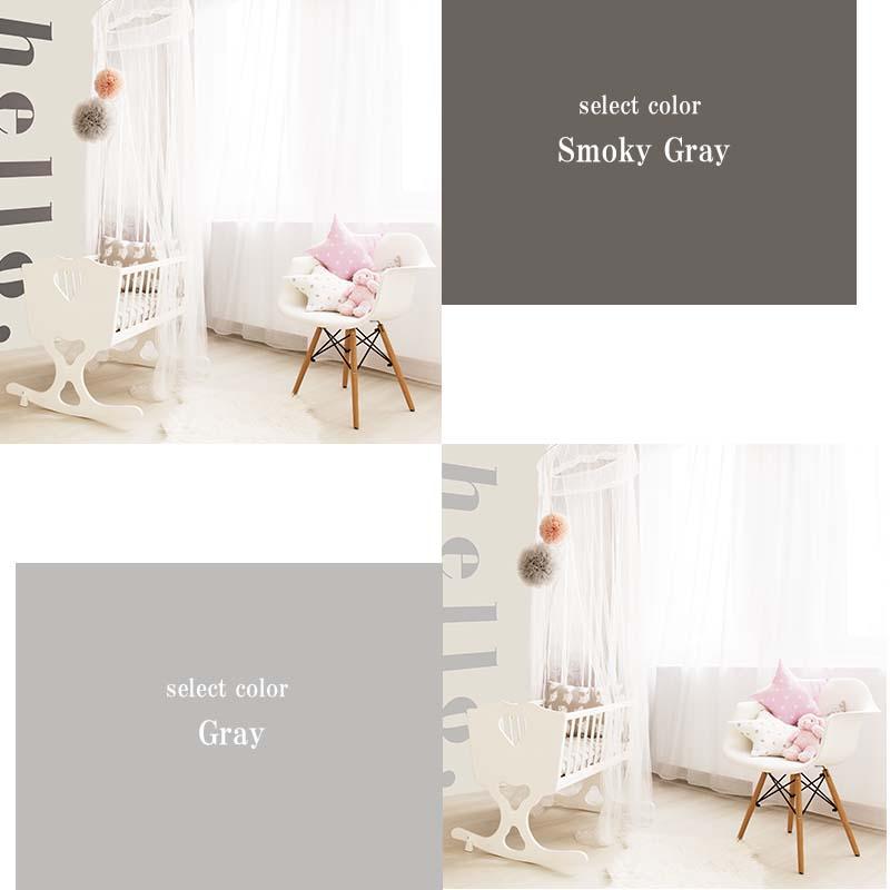 ウォールステッカー はがせる シール 壁紙 英字 モノトーン インテリア 雑貨 hello. |  | 07