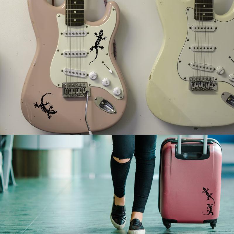 ウォールステッカー 【 ヤモリ 】 15cm 転写式 爬虫類 トカゲ とかげ やもり モノトーン ステッカー ニホンヤモリ ドット 壁紙 受注生産 メール便可 |  | 03