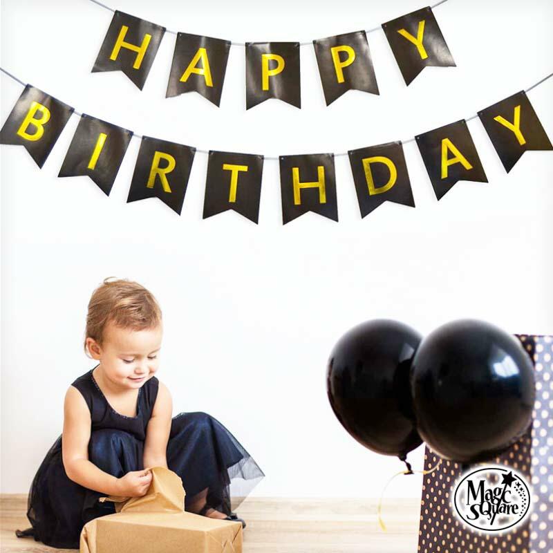 誕生日 飾り バースデー ガーランド B ハーフバースデー バースデー | 