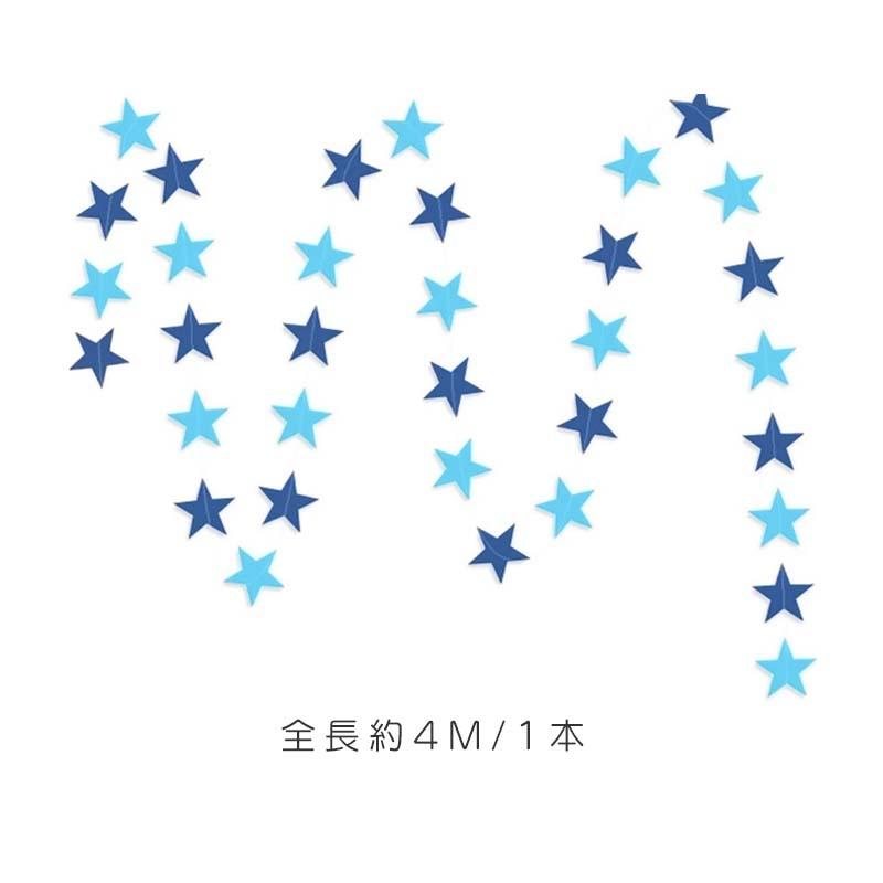 ドットガーランド ブルースター 海外風 誕生日 飾り バースデー |  | 04