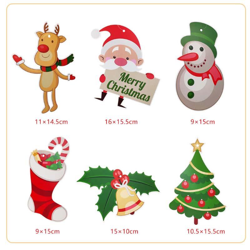 クリスマス 飾り 吊り下げ式 ガーランド  パーティー 海外風 ロゴ 北欧 飾り付け 装飾 室内 おしゃれ かわいい フラッグ バナー |  | 01