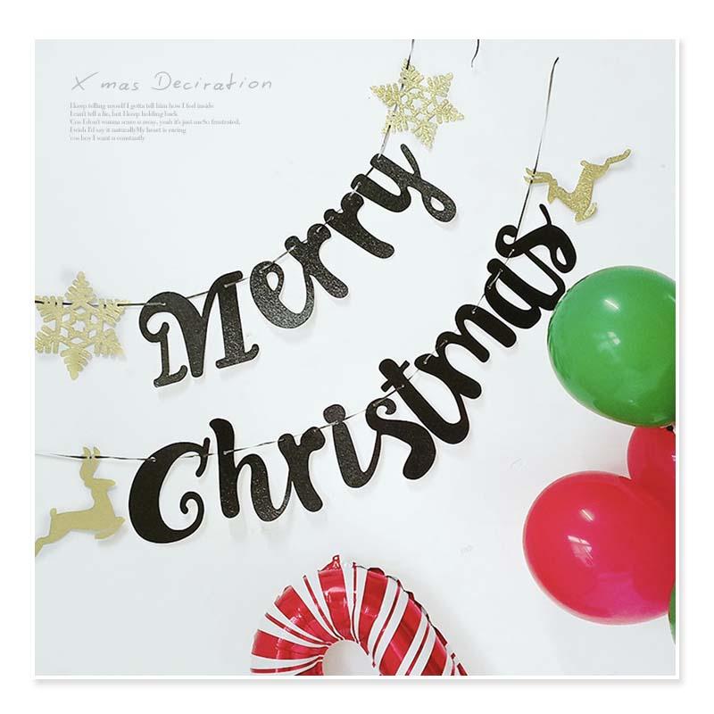 ガーランド クリスマス 飾り 【C】  クリスマスガーランド フラッグ 壁 壁紙 飾りつけ おしゃれ かわいい 北欧 紙 紙製 赤 緑 白 | マジックスクウェア | 05
