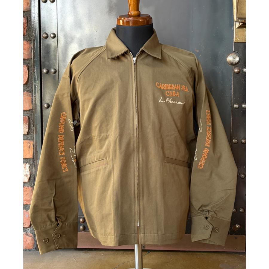 Pherrow's（フェローズ） スーベニアジャケット 26S-PVSJ1 OLIVE