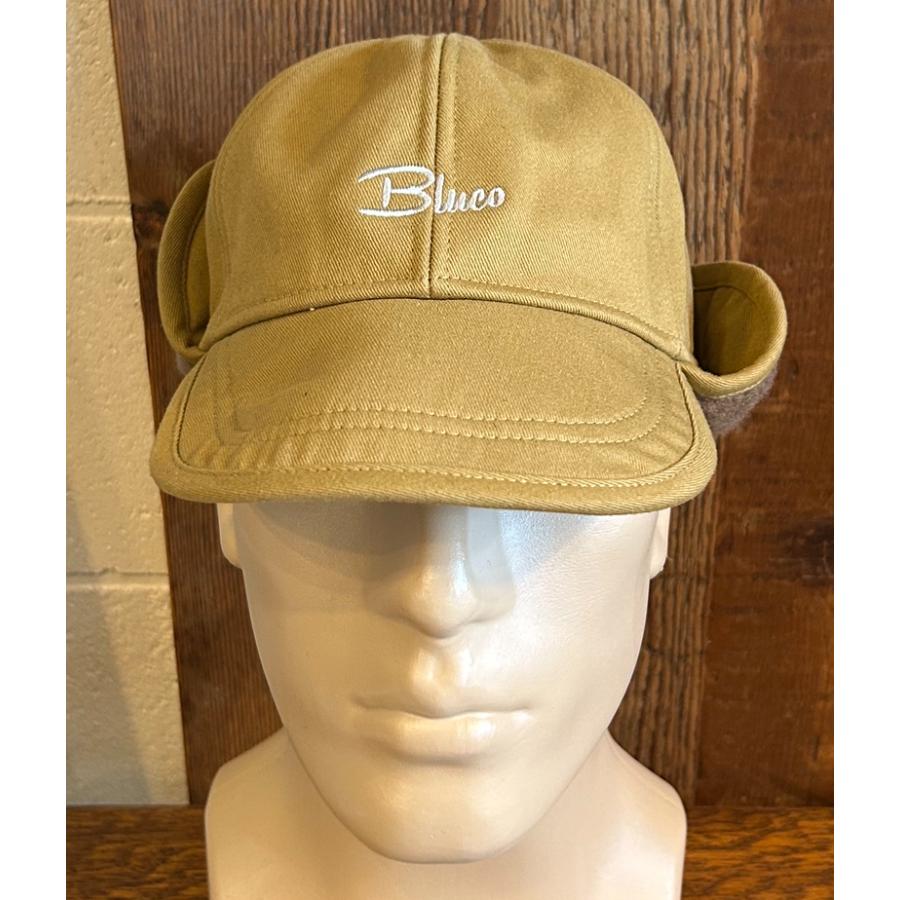BLUCO（ブルコ） BLUCO 147-61-022 EAR FLAP CAP KHAKI キャップ