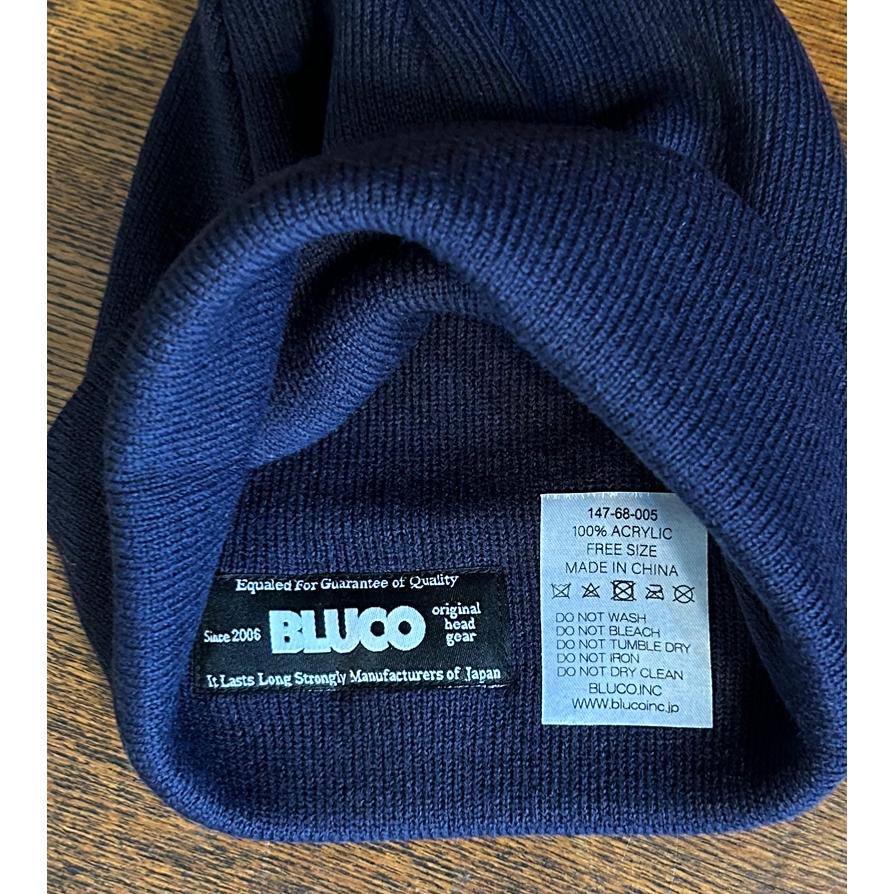ブルコ BLUCO 147-68-005  STANDARD BEANIE NAVY キャップ | BLUCO | 03