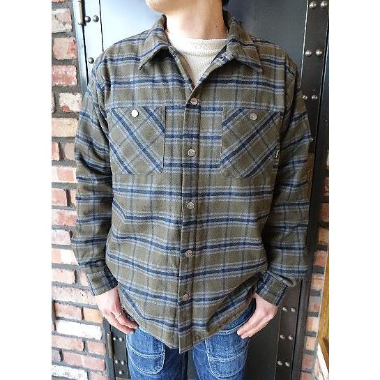 BLUCO ブルコ QUILTING FLANNEL SHIRTS BLUCO 【ブルコ】 QUILTING FLANNEL SHIRTS（キルティング