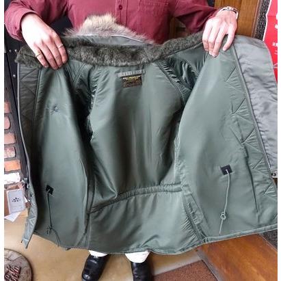 ★最終価格★ バズリクソンズ BUZZ RICKSONS BR12528 N-3B スレンダーモデル S.GREEEN 【1329684648】(47432円)