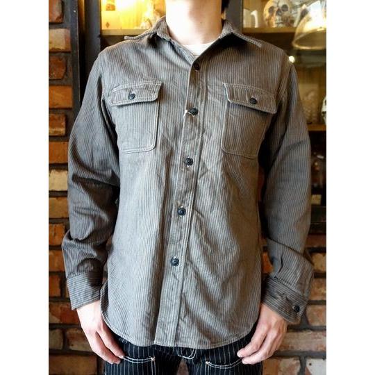 デラックスウエア Deluxeware HV-01 HICKORY NEL SHIRT [ROCK FIELD