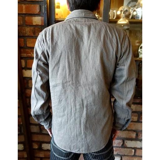 デラックスウエア Deluxeware HV-01 HICKORY NEL SHIRT [ROCK FIELD