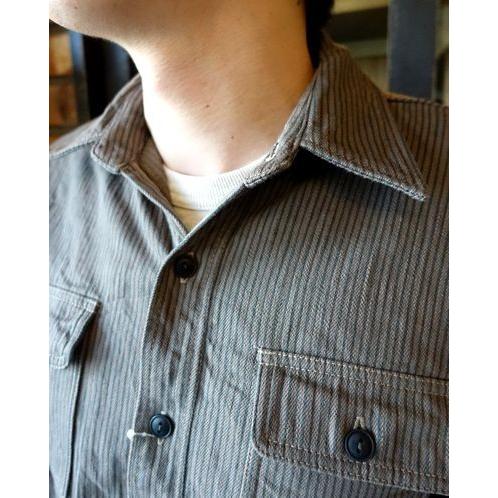 デラックスウエア Deluxeware HV-01 HICKORY NEL SHIRT [ROCK FIELD