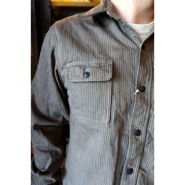 デラックスウエア Deluxeware HV-01 HICKORY NEL SHIRT [ROCK FIELD