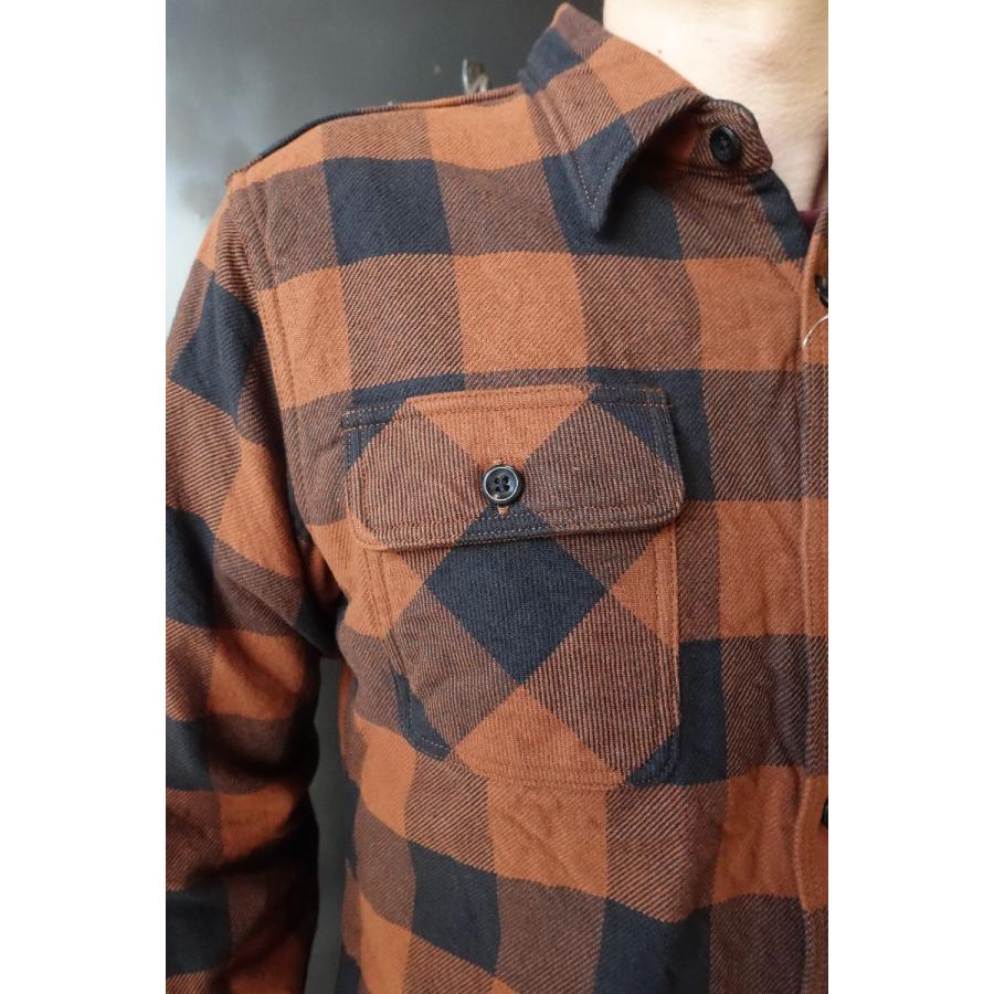 DELUXEWARE 『バッファローチェック』ORG×NVYオレンジxネイビー DELUXEWARE 『バッファローチェック』ORG×NVYオレンジxネイビー