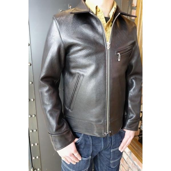 ファインクリークレザーズ FINE CREEK LEATHERS Ricardo FCJK022 BLACK