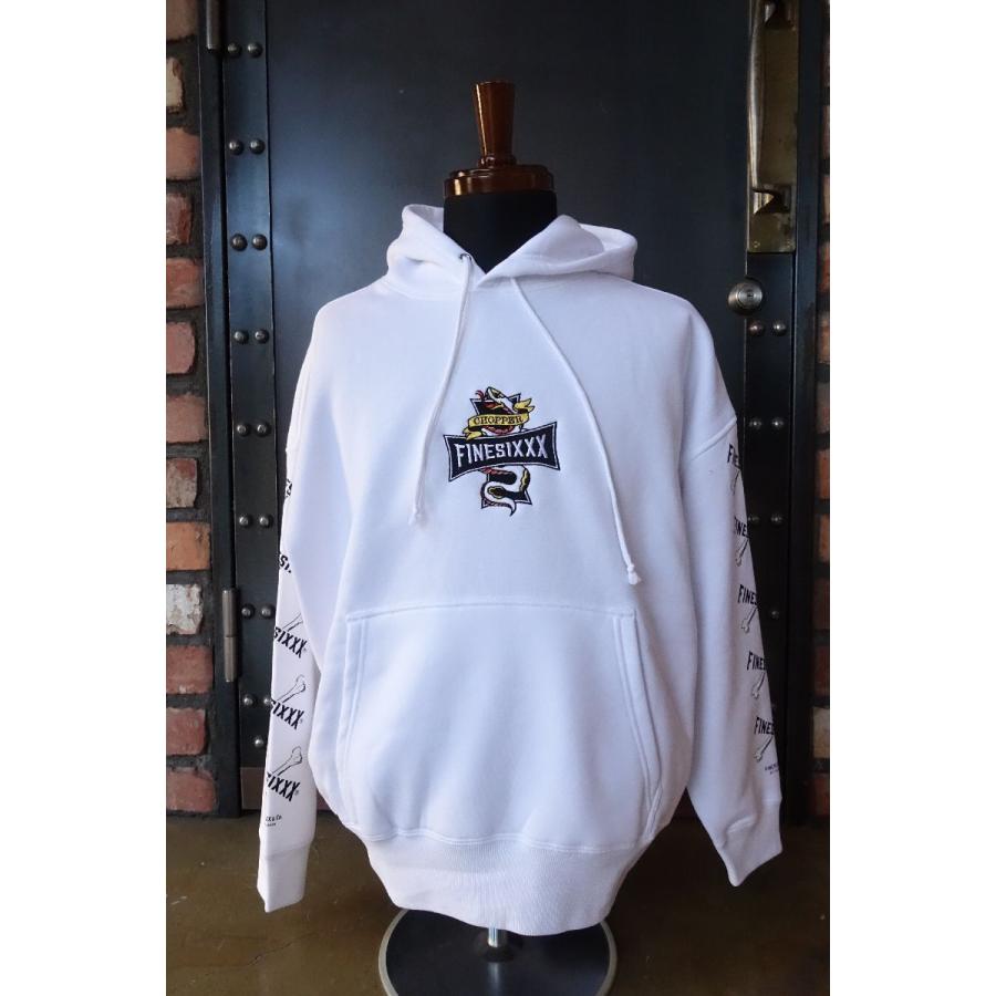 パーカー FINESIXXX FINE CROSS EMBROIDERED GRAPHIC ファインシックス FINESIXXX FINE-CROSS EMBROIDERED GRAPHIC HOODIE
