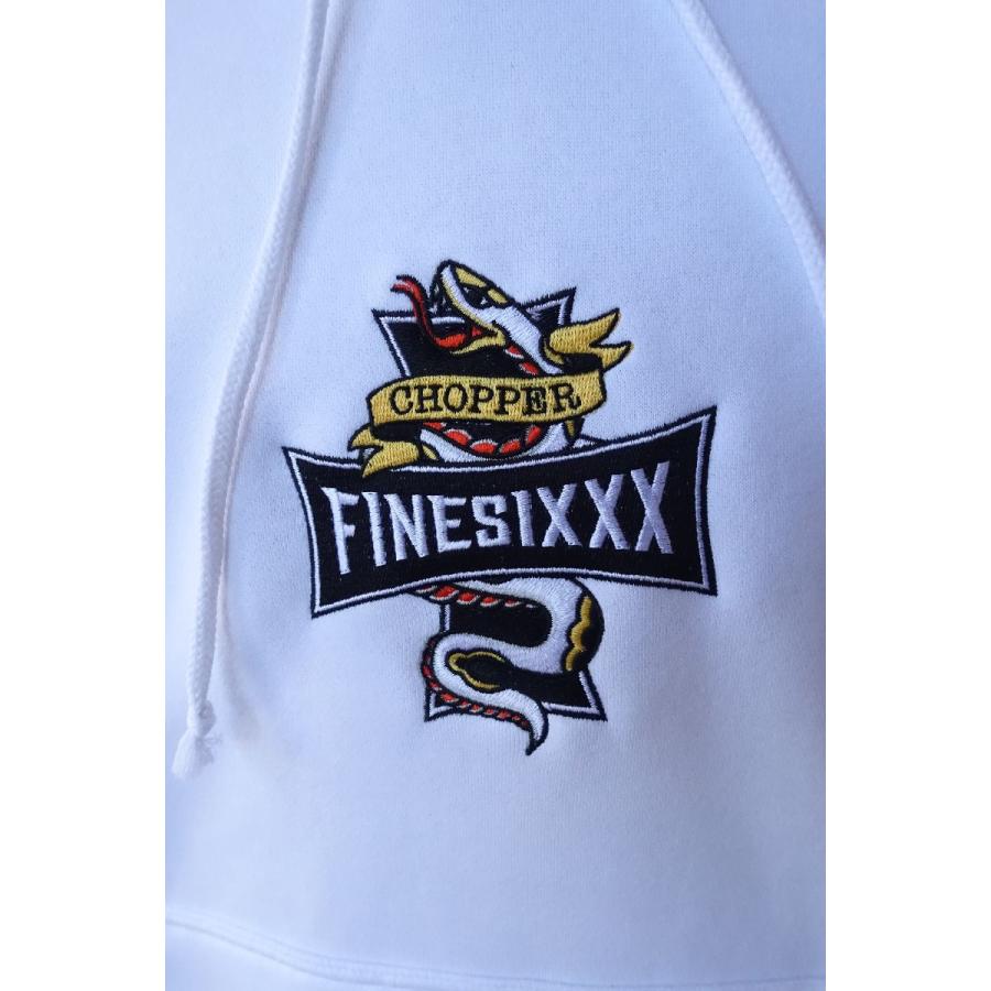 ファインシックス FINESIXXX FINE-CROSS EMBROIDERED GRAPHIC HOODIE