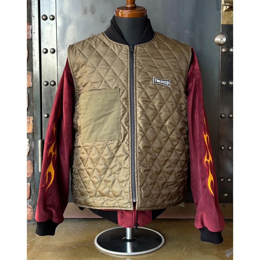 ファインシックス FINESIXXX OVAL LOGO DUCK & QUILTING 2WAY WORK