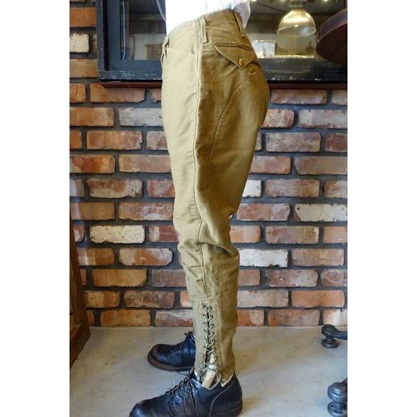 タグ付き 極美品】FREEWHEELERS ブリーチーズ パンツ レースアップ