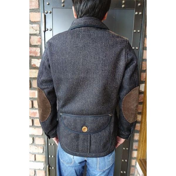 フリーホイーラーズ FREEWHEELERS COLUMBIA 1931015 GRAINED CHARCOAL STRIPE × NAVY ジャケット