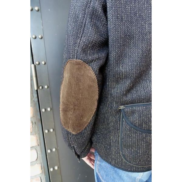 フリーホイーラーズ FREEWHEELERS COLUMBIA 1931015 GRAINED CHARCOAL STRIPE × NAVY ジャケット