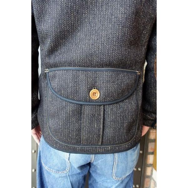 フリーホイーラーズ FREEWHEELERS COLUMBIA 1931015 GRAINED CHARCOAL STRIPE × NAVY ジャケット