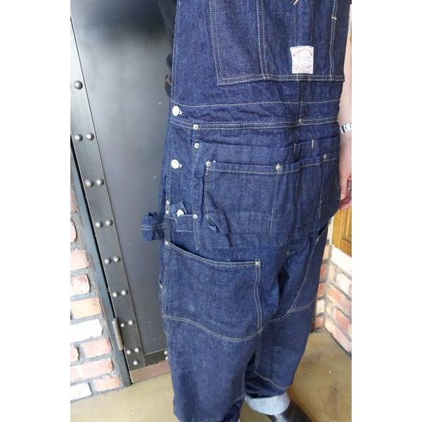 フリーホイーラーズ FREEWHEELERS WOODSMAN BIB OVERALLS 2222004 オーバーオール 14oz INDIGO  DENIM