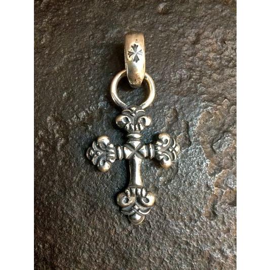 アクセサリー Gaboratory 1/16Grooved Cross Pendant Gaborartory 24k Gold 1/16 Grooved Cross Pendant