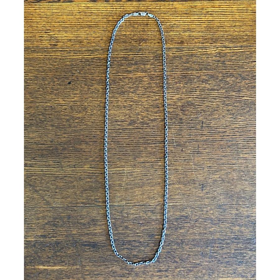 galcia ガルシア　ネックレスチェーン60cm galcia - ANCHOR CHAIN 60cm (厚み 約1.0mm , 幅約3.6mm