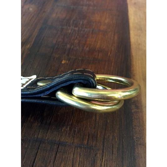 【美品】Langlitz　Leathers　黒×茶Tストラップ　 検ラングリッツ 楽天市場】ラングリッツレザーズ Langlitz Leathers レザー T