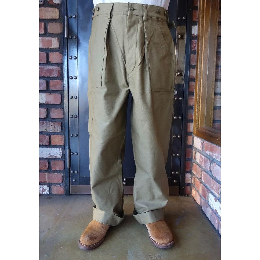 ナイジェルケーボン Nigel Cabourn MECHANIC PANT MIX KHAKI : MAGIC
