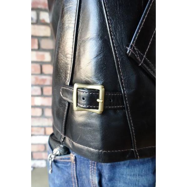 オールドチーフ OLD CHIEF レザージャケット HORSE ブラック
