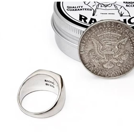 RAOING ローイング Half Dollar Signet Ring リング : MAGIC-U&Co