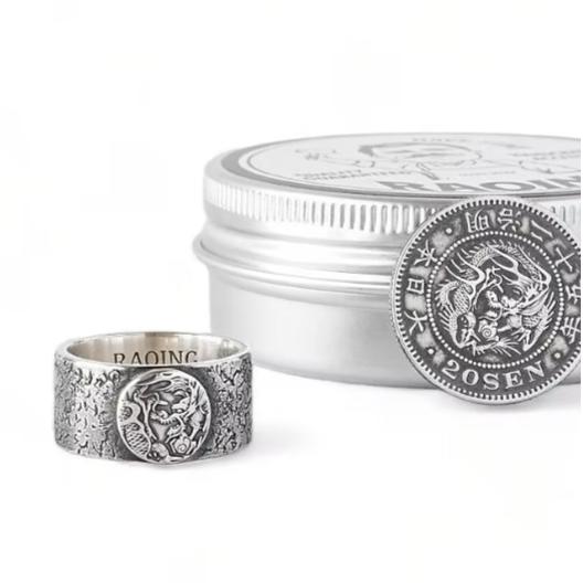 RAOING ローイング 竜 Flat Texture Ring リング : MAGIC-U&Co. - 通販 