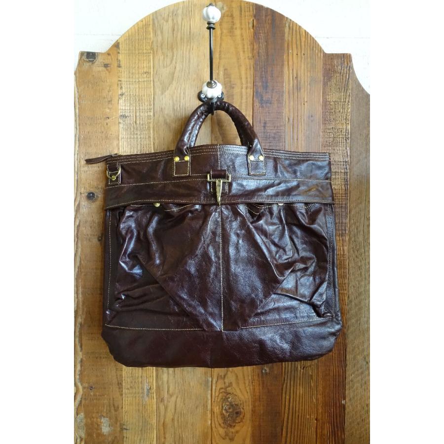 RAINBOW COUNTRY レインボーカントリー LEATHER HELMET BAG RAINBOW COUNTRY レインボーカントリー LEATHER HELMET BAG