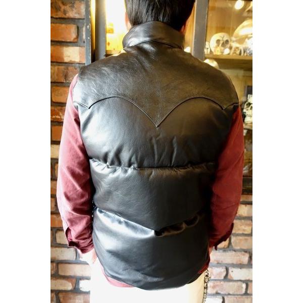 レインボーカントリー RAINBOW COUNTRY COW×HORSE ALL LEATHER DOWN