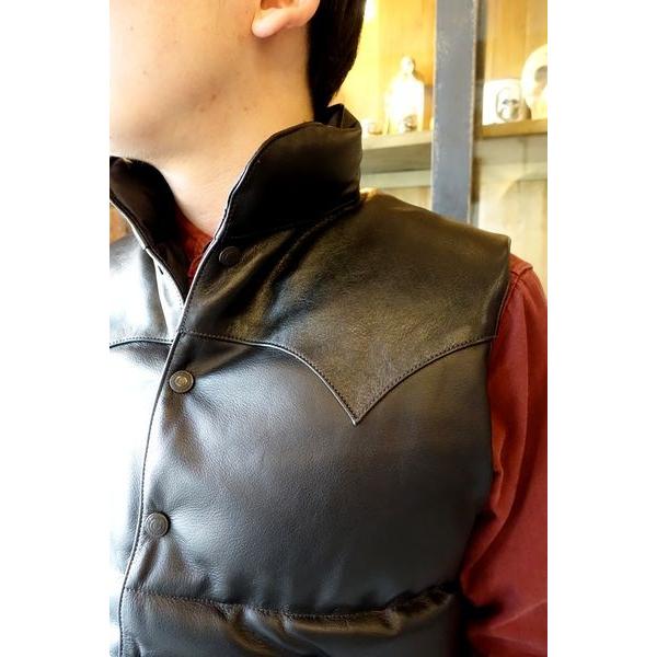 レインボーカントリー RAINBOW COUNTRY COW×HORSE ALL LEATHER DOWN